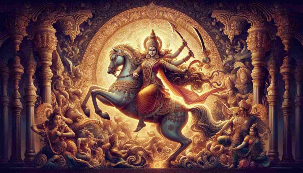 Chandraghanta: The Warrior Goddess of Courage and Serenity in Navadurga 1 Untitled design 83