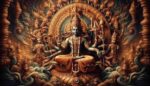 Vishnu Loop Pattern Vishvarupa: The Universal Form of Lord Vishnu in Hinduism