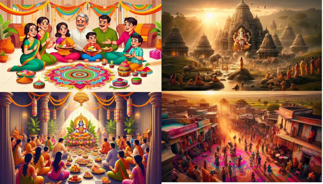 Festivals in Andhra Pradesh in March 2025: Holi, Ugadi, and More