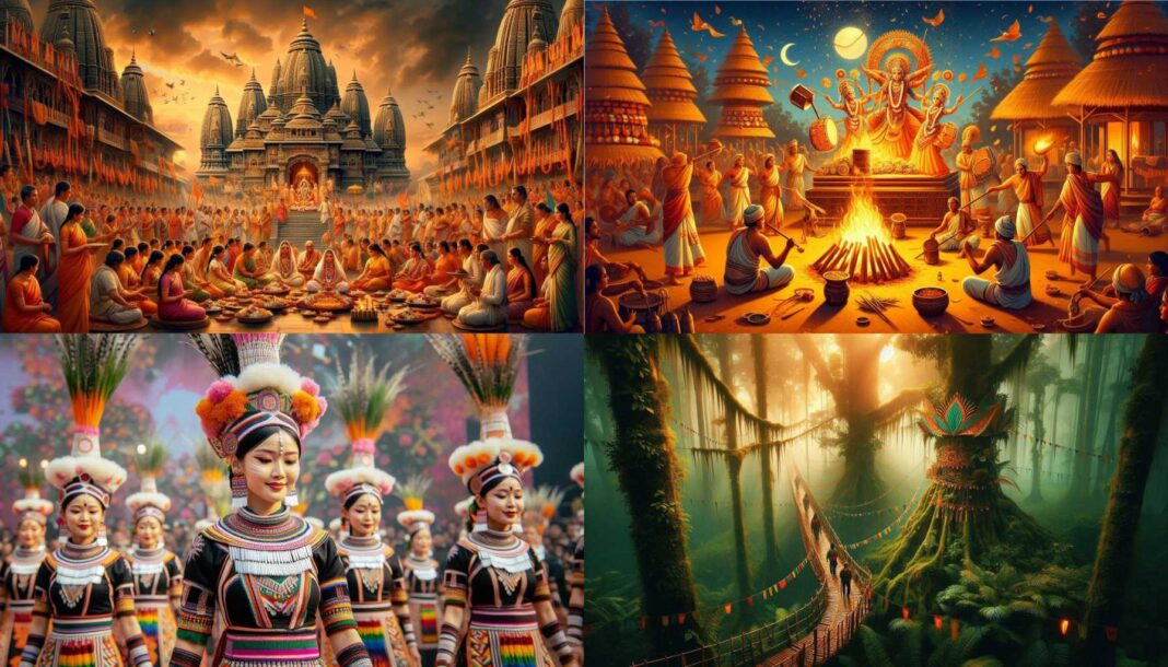 Festivals of Assam 2025: Ambubachi, Bhogali Bihu, Baishagu & Dehing Patkai Celebrations