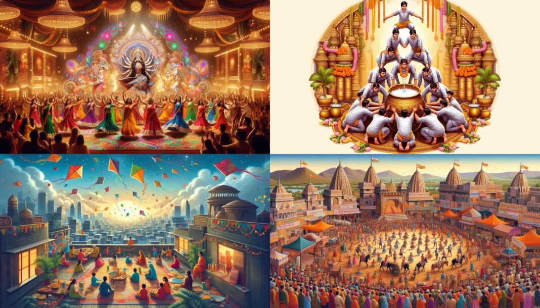 Festivals in Gujarat in 2025: Celebrating Navratri, Janmashtami, Kutch Utsav, and Uttarayana