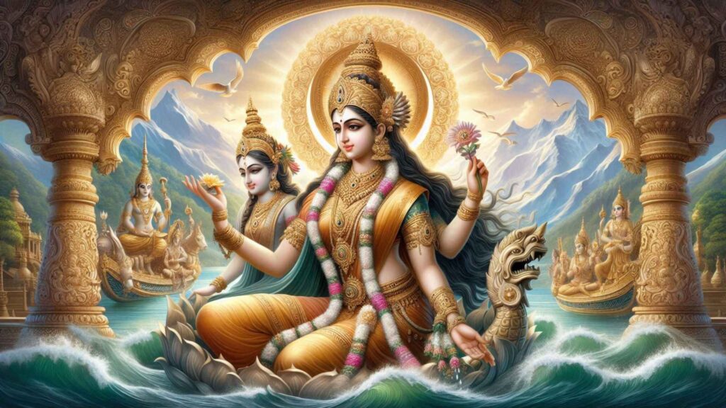 Goddess Ganga: The Sacred River of Purity and Liberation 2 Untitled design 2024 12 23T160735.609
