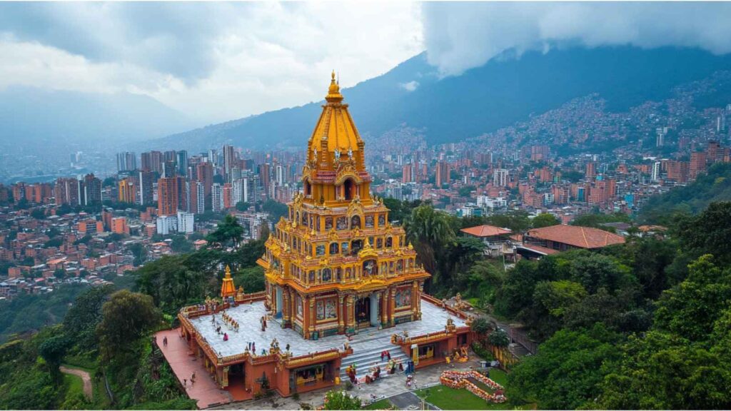 Top 10 Hindu Temples in Colombia Spiritual Retreats in South America 2 Shri Shiva Mandir Medellin