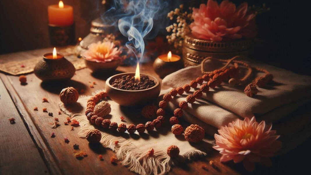 Elements in Hindu Worship: Om Shiva Lingam Shaligram, and More