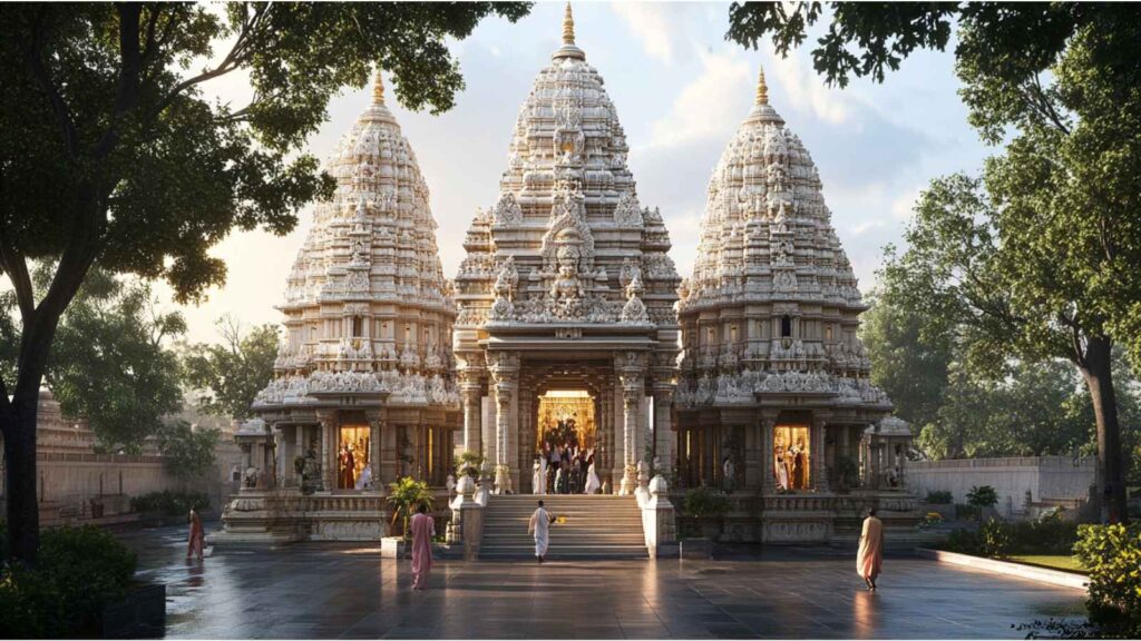 Top 10 Must-Visit Hindu Temples in the United States – History, Architecture & Visitor Guide 2 Hindu Temple Society of North America HTSNA Tarzana California