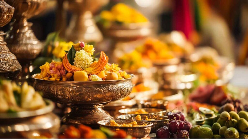 Sacred Materials & Ritual Essentials in Hinduism: Ghee, Prasad, Incense, and Temple Insights 3 Prasad Blessed Food