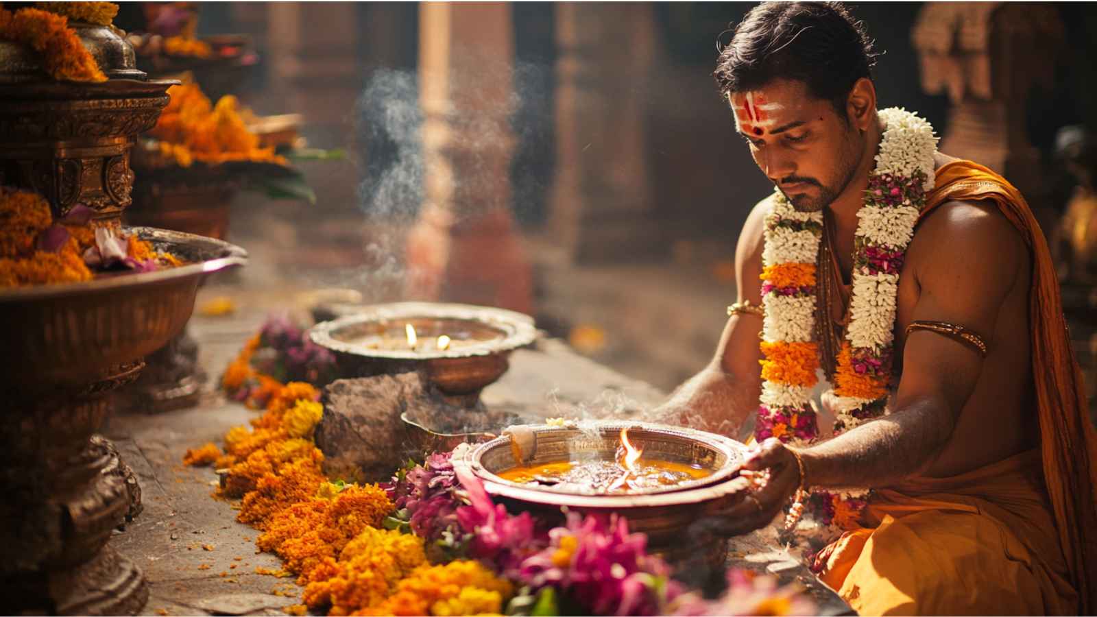 Arati: The Sacred Ritual of Light in Hindu Worship – History, Temples ...