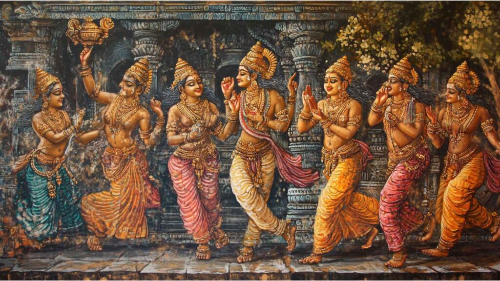 The Sacred Artistry of Temple Murals