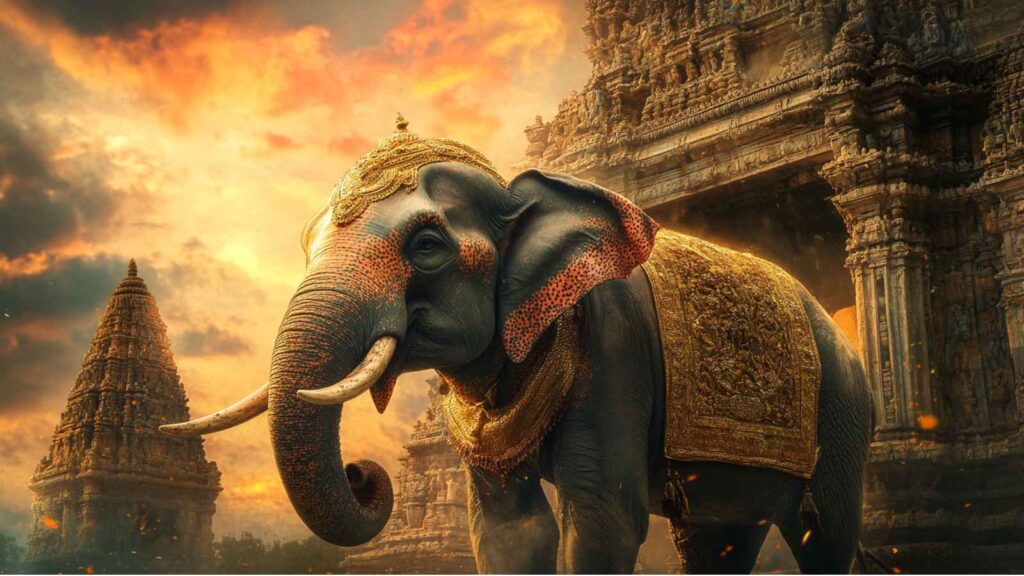 Sacred Animals in Hinduism: Exploring Gau Mata, Naga, Elephant, Monkey, Peacock & Garuda 3 The Sacred Elephant
