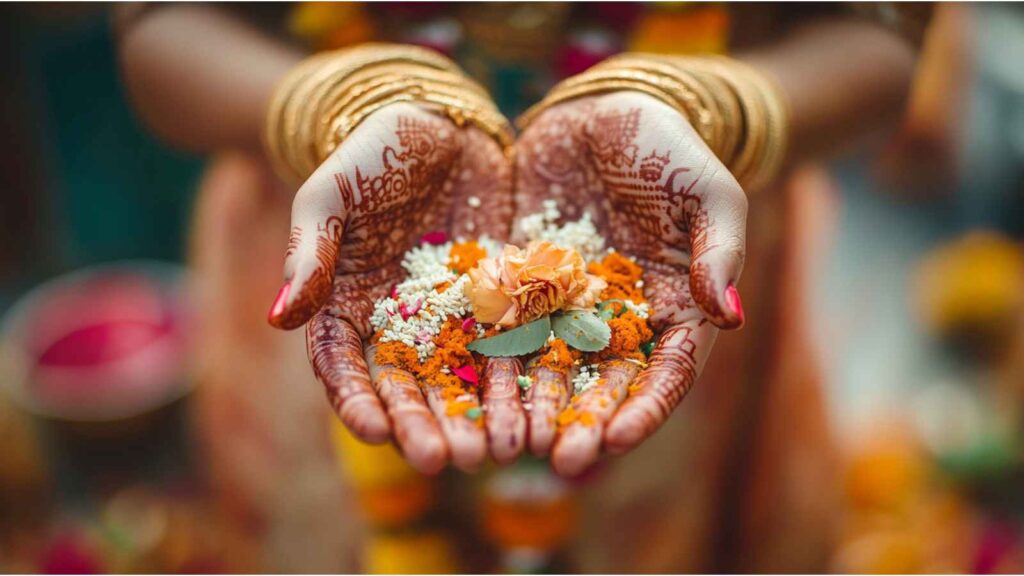 Kumkum & Sindoor in Hinduism: Sacred Symbols of Feminine Energy, Marital Bliss & Devotion 1 The Sacred Role and Symbolism of Kumkum and Sindoor