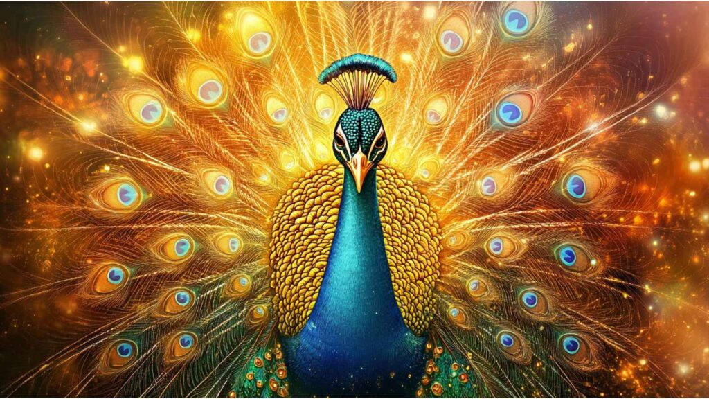 Peacock: The Sacred Symbol of Beauty, Grace & Divine Splendor in Hinduism 1 The Sacred Symbolism of the Peacock in Hinduism
