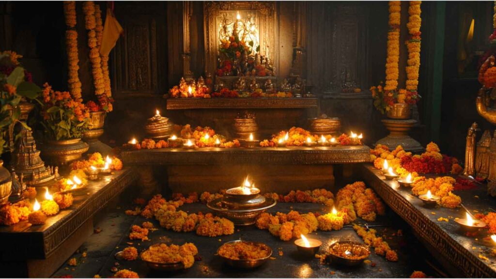 Sacred Altars in Hinduism: Spiritual Rituals Sacred Scriptures, and Temple Traditions 1 The Spiritual and Scriptural Significance of Altars