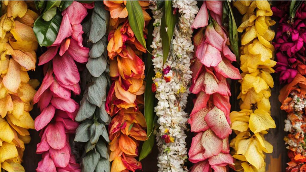 Sacred Garlands in Hinduism: Rituals Scriptures and Temple Traditions 1 The Spiritual and Scriptural Significance of Garlands