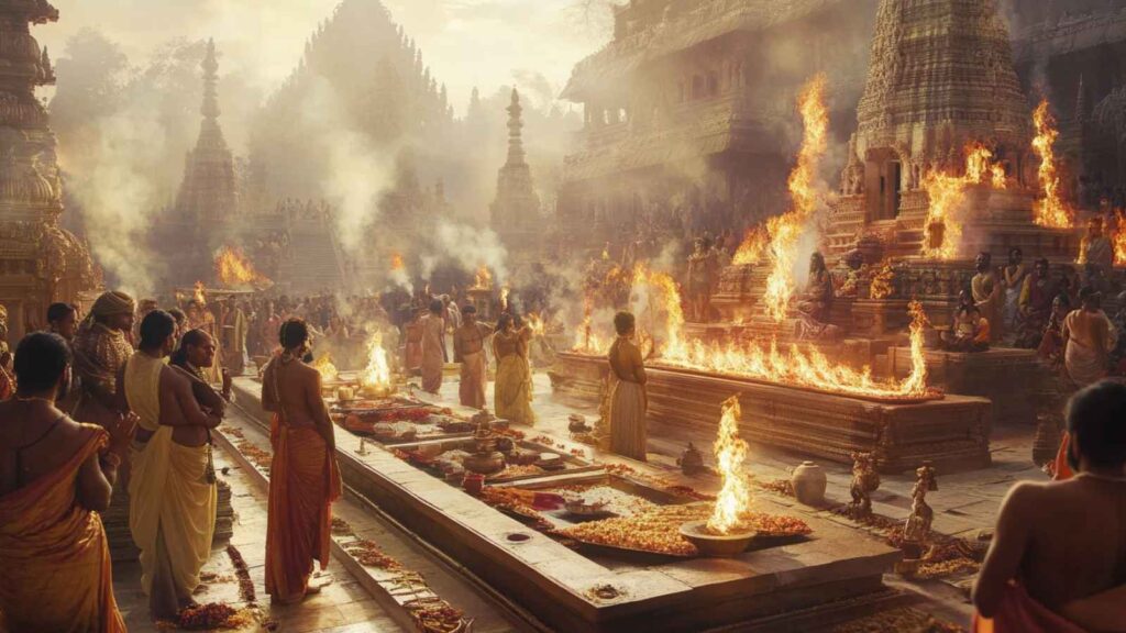 Yajurveda: Understanding Hindu Sacrificial Practices and Symbolism 3 Architectural Highlights of Yajurvedic Rituals