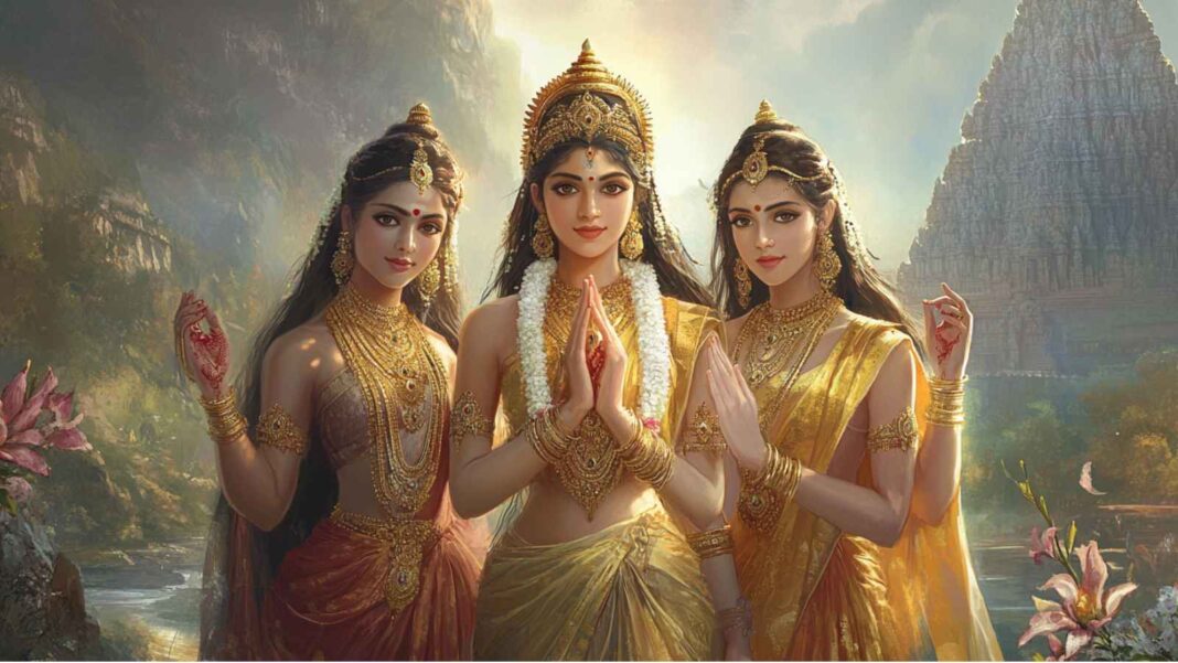 The Divine Feminine in Hindu Epics: Sita, Draupadi & Kunti – Sacred Temples & Scriptures