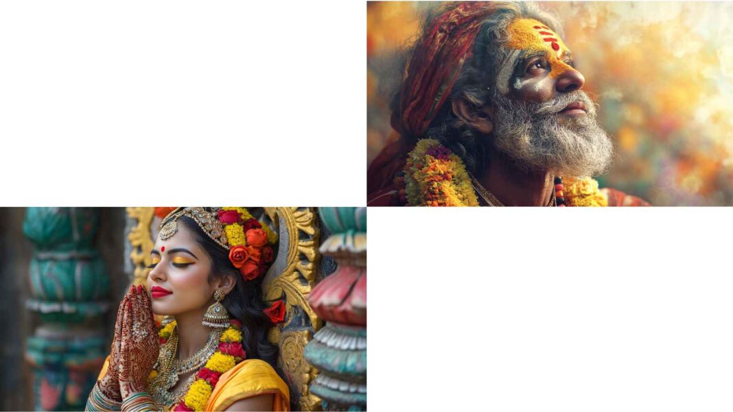 Tilaka and Bindi in Hindu Sacred Attire: Spiritual Symbols, Traditions & Temple Experiences