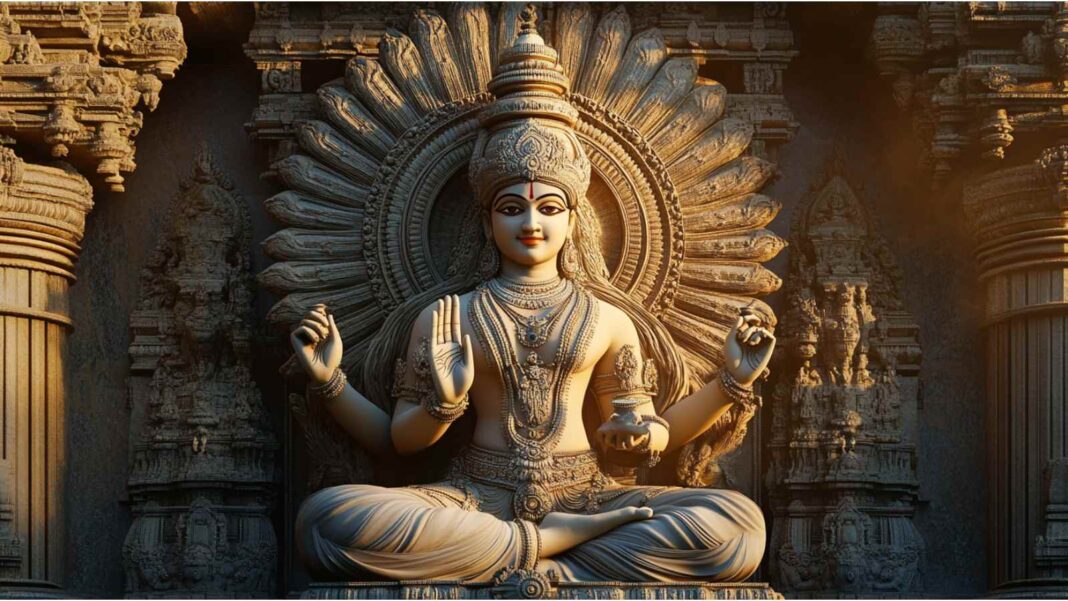 Vishnu as the Preserver of Dharma Upholding Cosmic Order and Justice in Hinduism